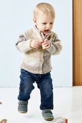 Stickmönster baby- barnkofta Rigmor by Permin