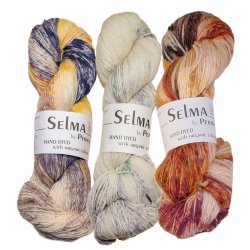 Selma by Permin, superwashbehandlat garn i merinoull och polyamid handfärgat