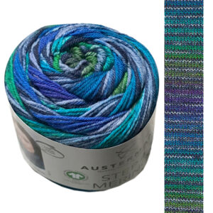 Austermann Step 4 Merino 16 Blåmulti