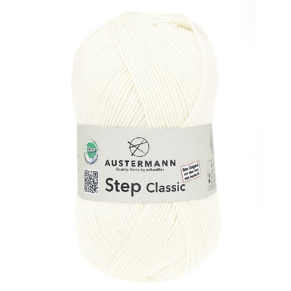 Austermann Step Classic Naturvit 1000
