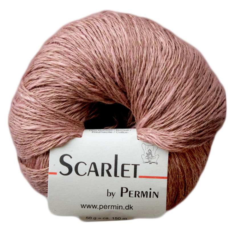 Scarlet by Permin gammelrosa, 47