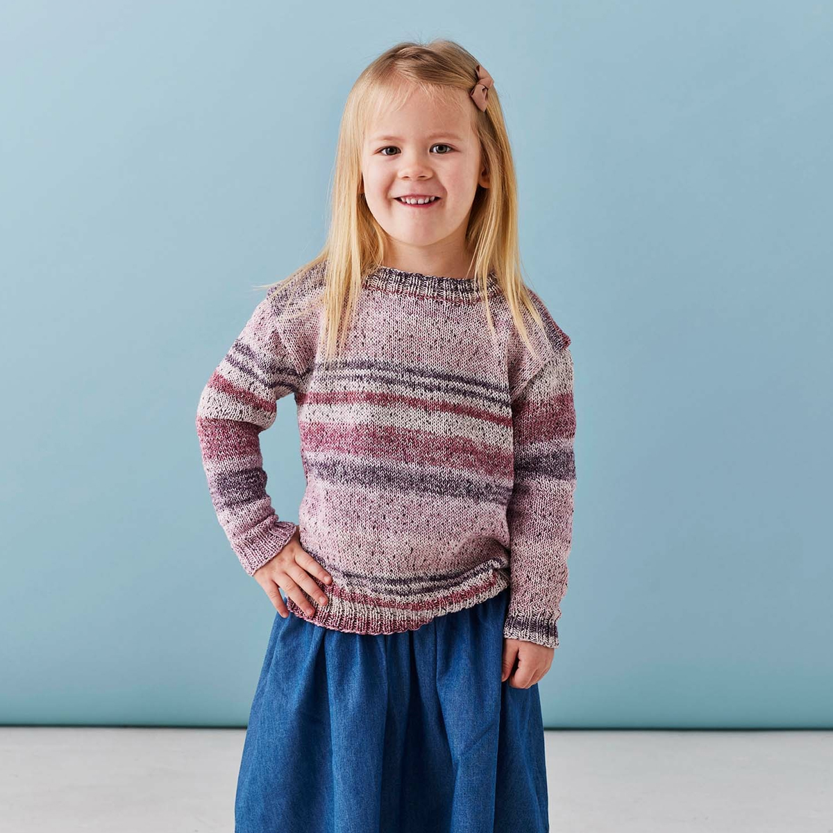 Stickmönster Barntröja stl 2-8 år 891353