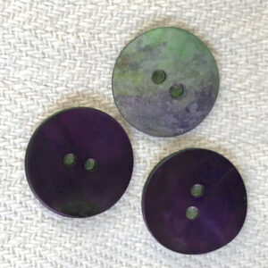 Pärlemor Mörk blålila 20mm matt