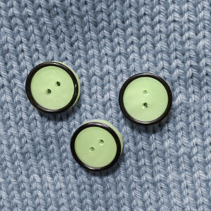 Knapp svart och neongrönt