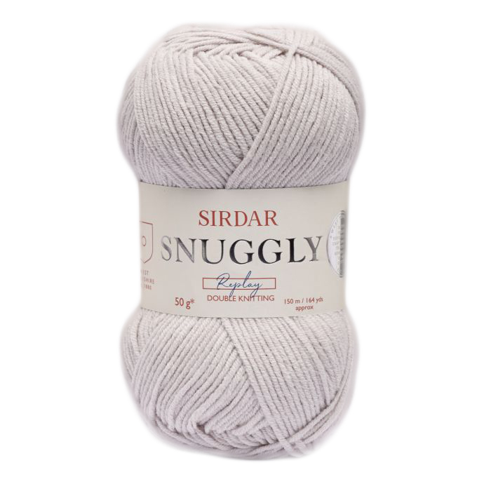 Sirdar Snuggly Replay 102 Ljusgrå