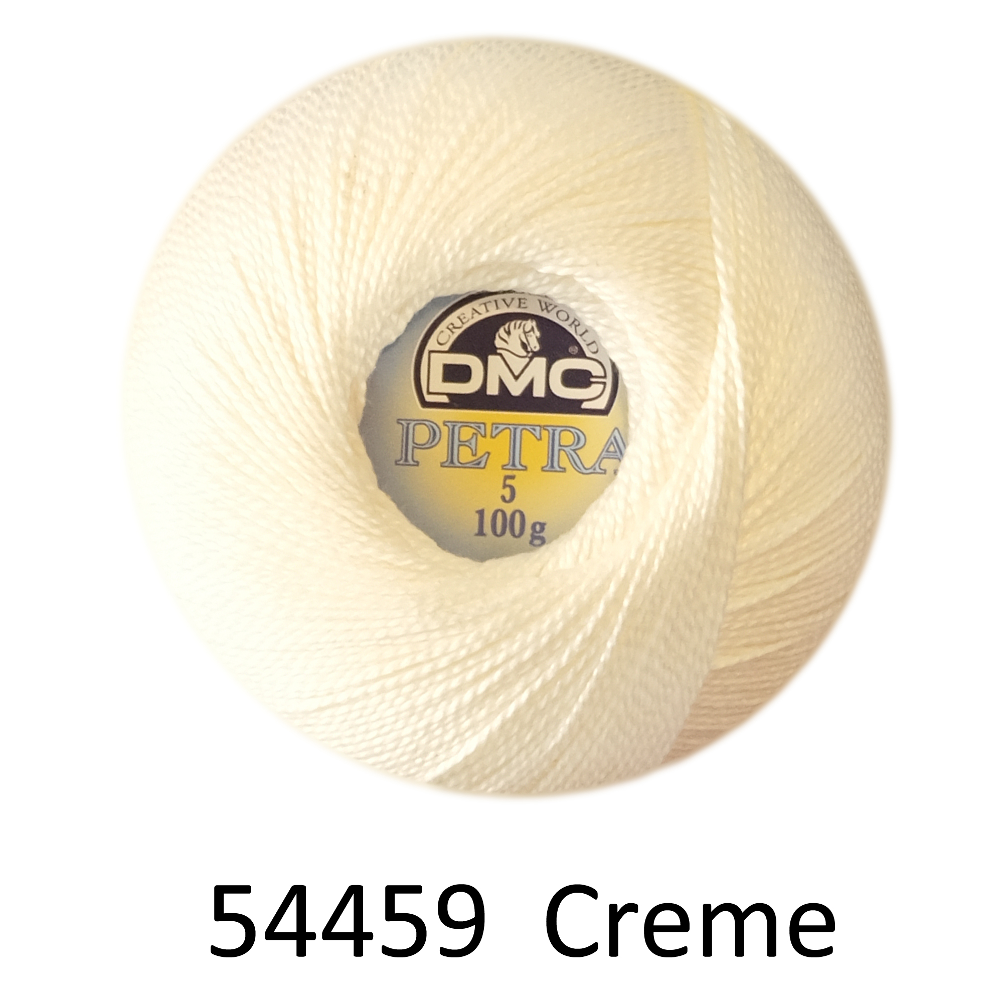 DMC Petra Nr.05 Häkelgarn – 100 G, 400 Meter, 100% Mercerisierte Baumwolle, Weich & Glänzend