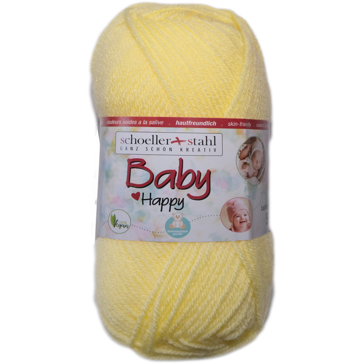 Baby happy 6 Ljusgul